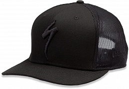 Бейсболка Specialized New Era Trucker Hat S-Logo Black OSFA