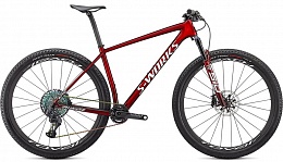 Specialized S-Works Epic HT 29 Gloss Red Tint Fade Over Brushed Silver/Tarmac Black/White w/ Gold Pearl