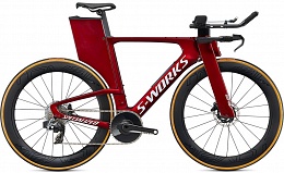 Specialized S-Works Shiv Disc AXS Gloss Metallic Crimson/Chrome/Clean