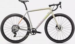 Specialized Crux Expert Gloss White Speckled/Dove Grey/Papaya/Clay/Lime