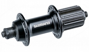 Втулка задняя Shimano RS300 36h 8-10 ск. OLD 130 мм QR черная
