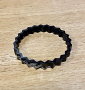 Кольцо проставочное Amoeba Alu 1-1/8" 5 mm Black