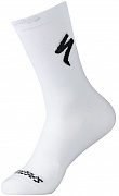 Велоноски Specialized Soft Air Tall Logo Sock Wht/Blk XL