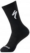 Велоноски Specialized Soft Air Tall Logo Sock Blk/Wht S