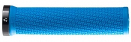 Грипсы Bontrager Race Lite Thin Lock-On Kraton Rubber Blue/Black Collar