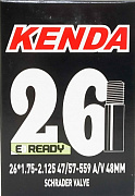 Камера Kenda 26x1.75-2.125 SV