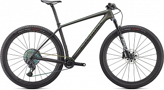 Specialized S-Works Epic HT 29 Satin Carbon/Color Run Chameleon Silver Green 