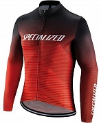 Веломайка Specialized RBX Comp Logo Team Jersey LS Blk/RktRed/Red M/50