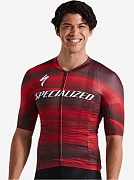 Веломайка Specialized SL R Team Jersey SS Black/Red S/48