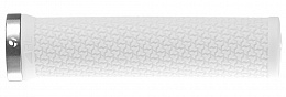 Грипсы Bontrager Race Lite Thin Lock-On Kraton Rubber White/Silver Collar